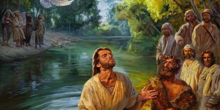 Chúa Giêsu Chịu Phép Rửa