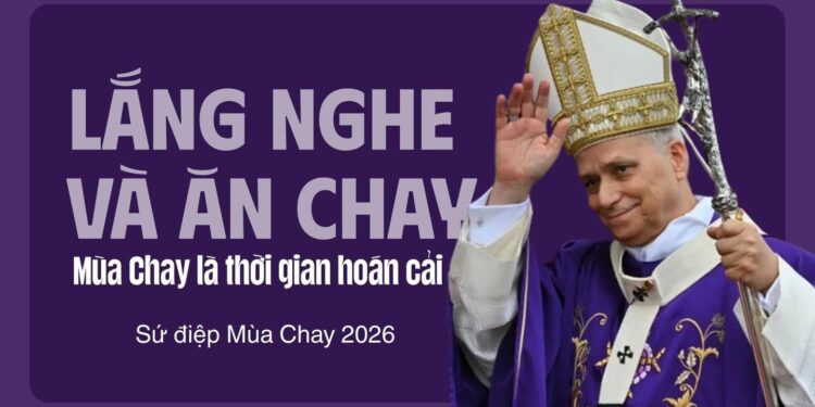 Sứ điệp mùa Chay 2026 của ĐTC Lêô XIV